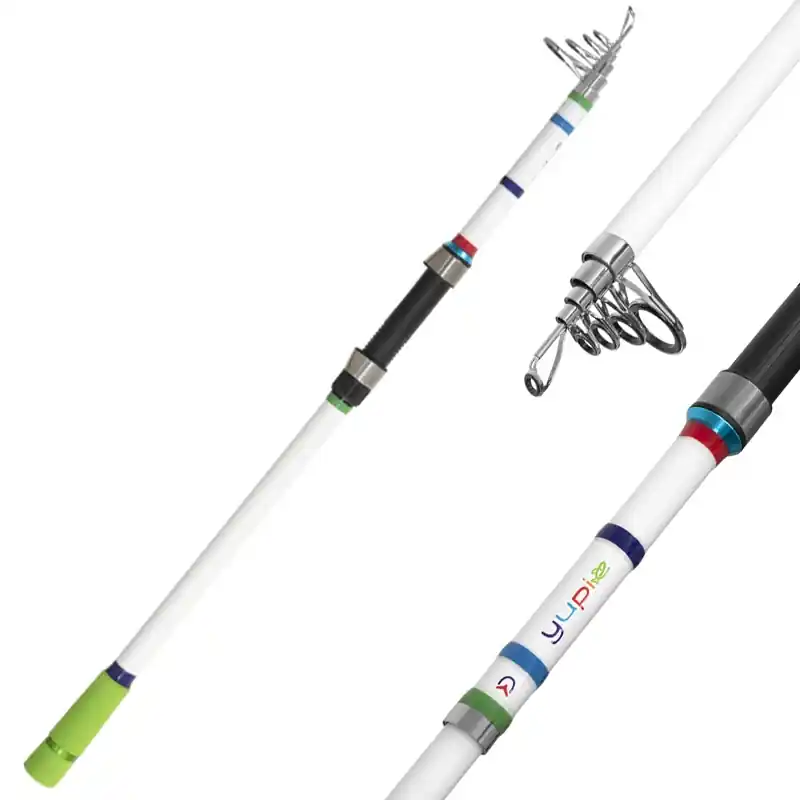 DELPHIN - Dětský rybářský prut YUPIE 2,4m 40g Expresní Doručení