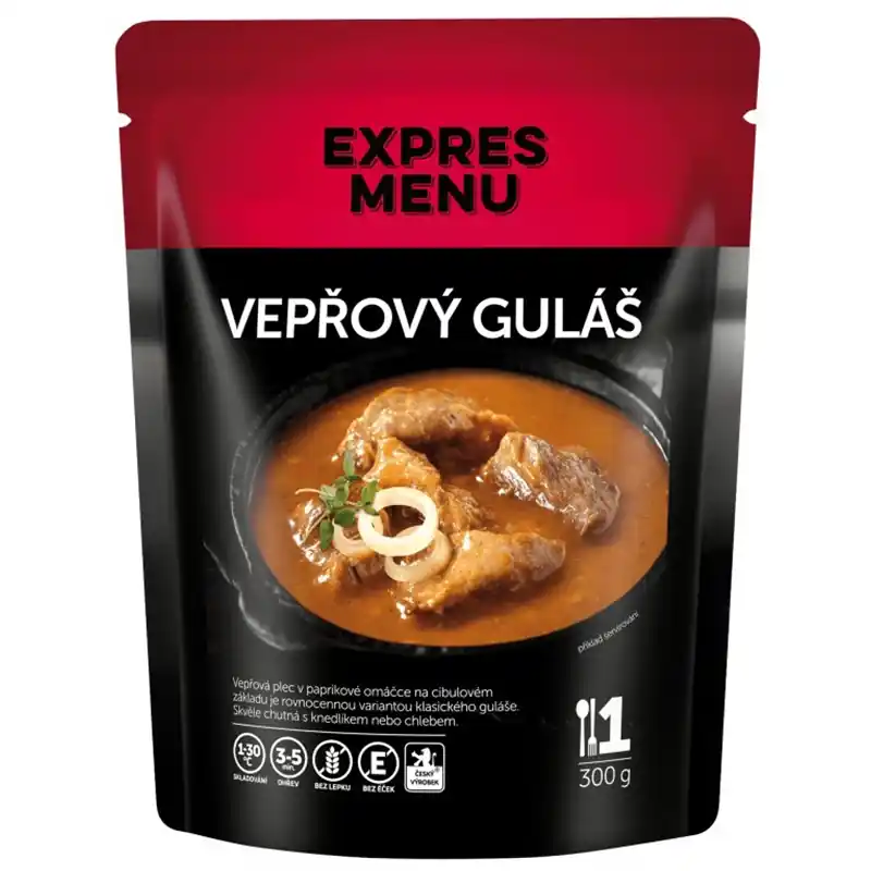 EXPRES MENU - Vepřový guláš - 1 porce (300g) Nejlepší Volba