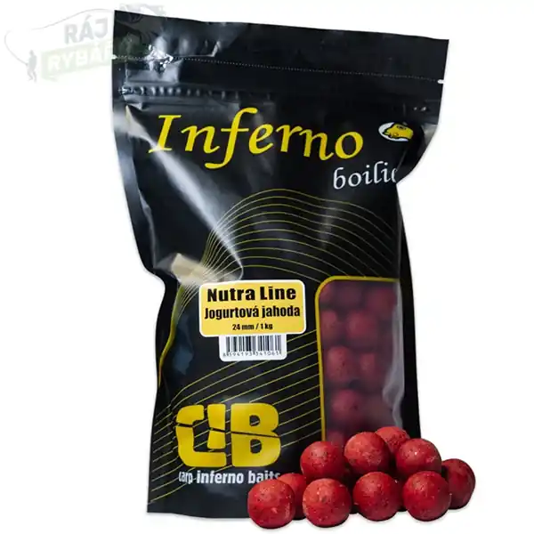 CARP INFERNO - Boilies Nutra Line 1kg 24mm Oblíbený