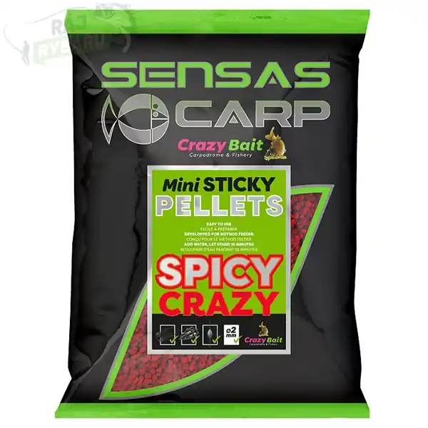 Top Prodej SENSAS - Pelety Mini Sticky 2mm 700g