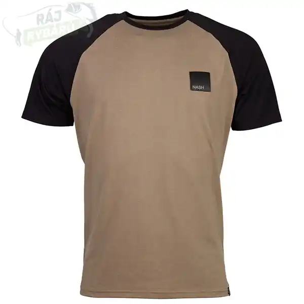 NASH - Tričko Elasta-Breathe T-Shirt Black Sleeves Speciální Cena