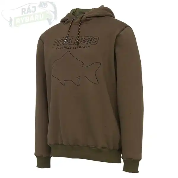 Horká Nabídka PROLOGIC - Mikina Mega Fish Hoodie Army Green