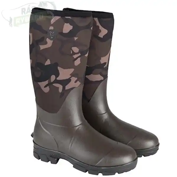Sleva FOX - Holínky Camo Neoprene Boots