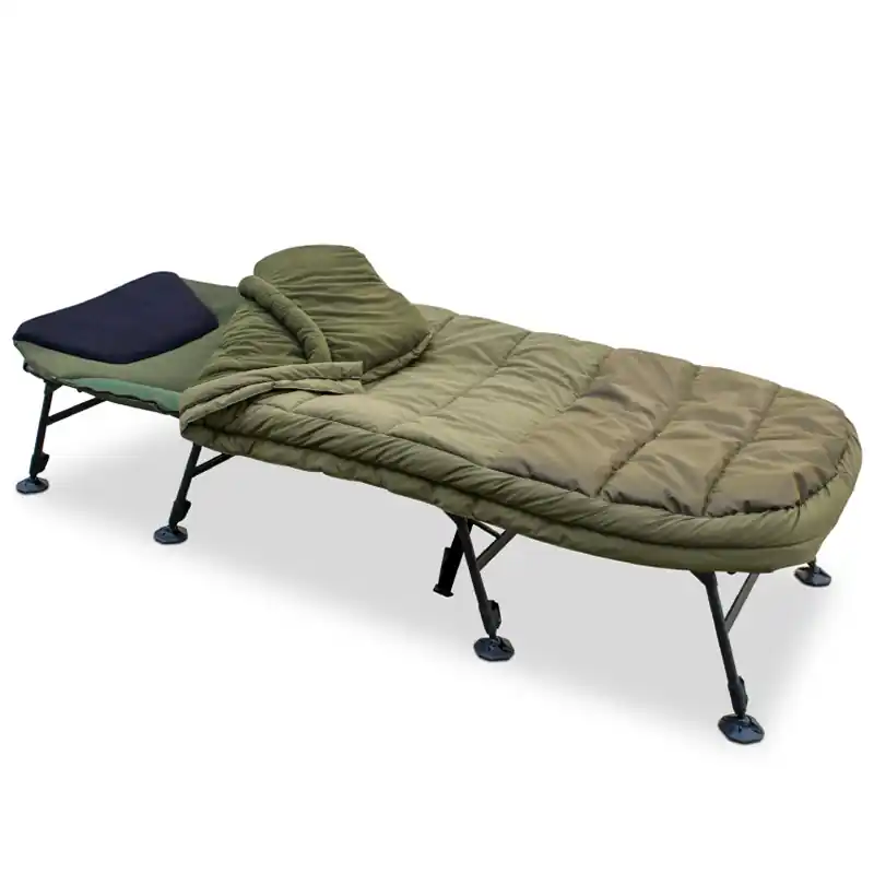 Nová Kolekce ANACONDA - Rybářské lehátko 5-Season Bed Chair se spacím pytlem