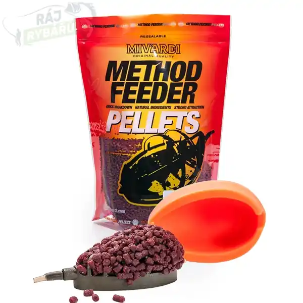 Časově Omezené MIVARDI - Method Pellets 2,8mm 750g