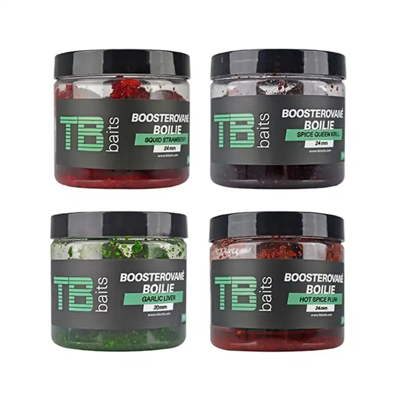 TB BAITS - Boosterované Boilie 120g 24mm Jen Po Omezenou Doba