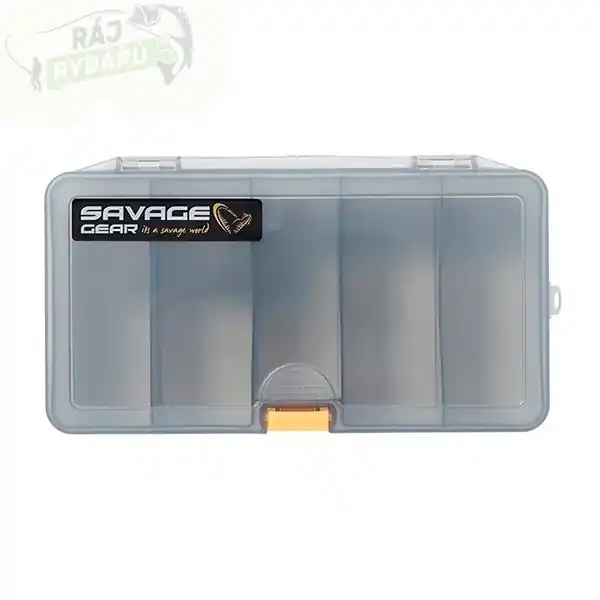SAVAGE GEAR - Krabička Lurebox 1A Smoke 13,8 x 7,7 x 3,1cm Výhodná Nabídka