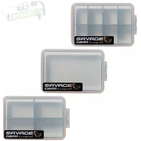 Akce SAVAGE GEAR - Krabička Pocket Box Smoke Kit 3ks