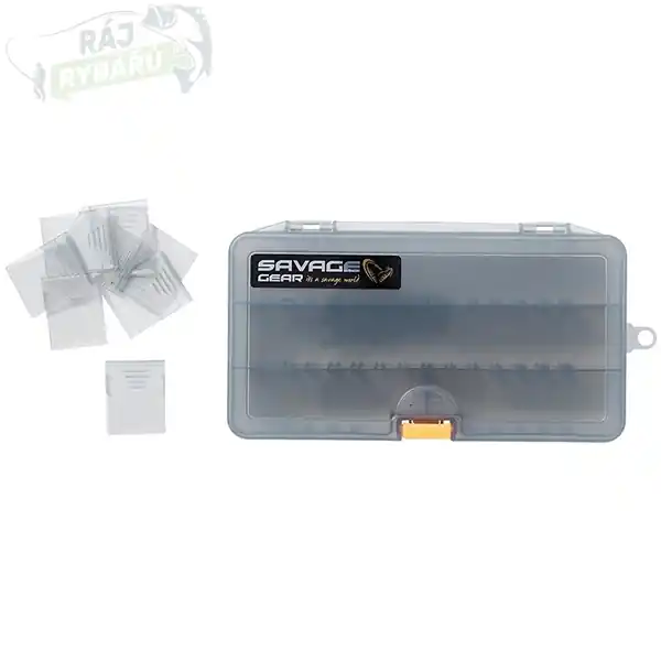 SAVAGE GEAR - Krabička Lurebox 2B Smoke 16,1 x 9,1 x 3,1cm Omezená Nabídka