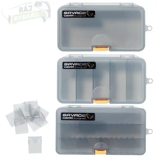 Výhodná Nabídka SAVAGE GEAR - Krabička Lurebox Smoke Combi Kit 3ks