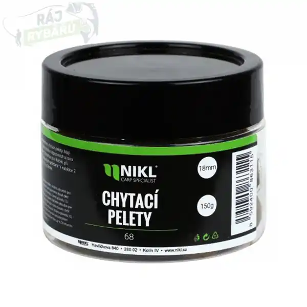 Finální Výprodej NIKL - Chytací pelety 18mm 250ml