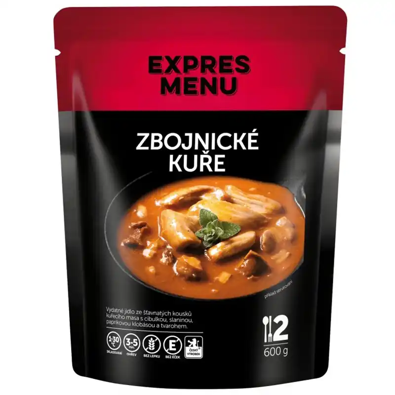 EXPRES MENU - Zbojnické kuře - 2 porce (600g) Pouze Dnes