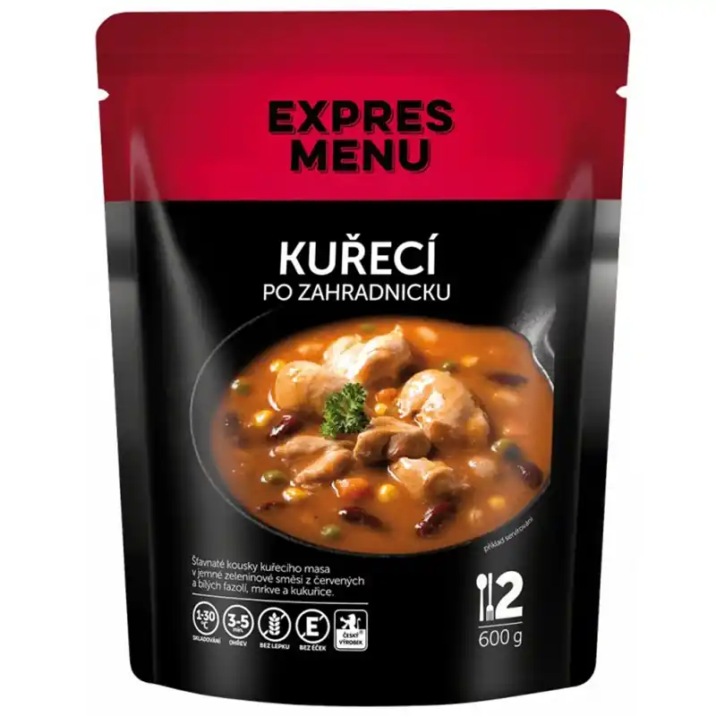 EXPRES MENU - Kuřecí po zahradnicku - 2 porce (600g) Nakupujte Hned
