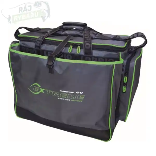 LORPIO - Velká rybářská taška EXTREME Carryal 60L Keep Net Pocket Jen Po Omezenou Doba