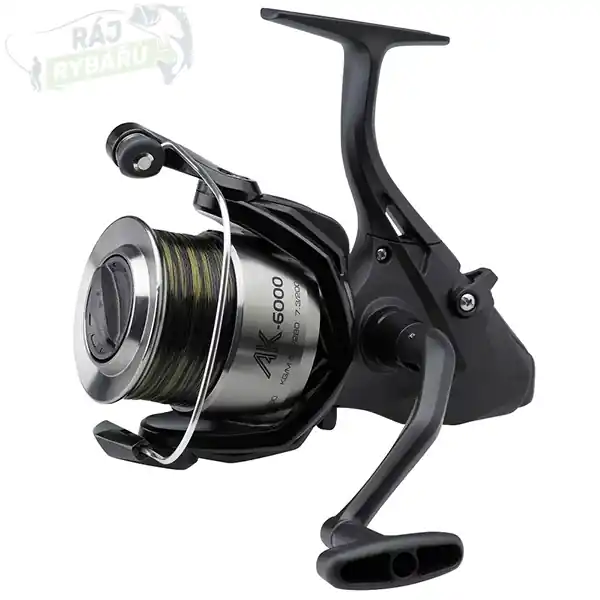 OKUMA - Naviják AK Baitfeeder 6000 + Vlasec Camo 0,30mm Nejprodávanější
