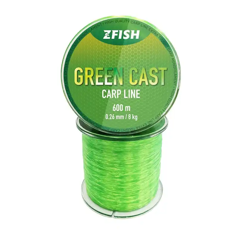 Přímo Od Výrobce ZFISH - Vlasec Green Cast Carp Line 600m