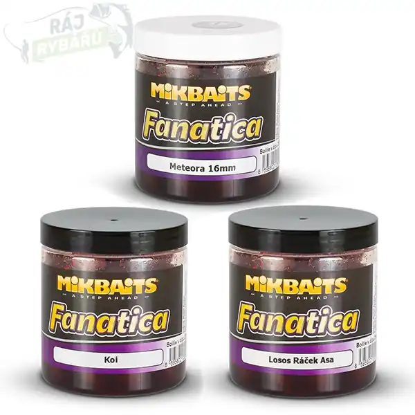 Horká Nabídka MIKBAITS - Boilie v dipu Fanatica 250ml