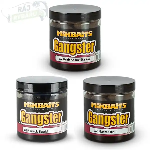 Dokud Zásoby Vydrží MIKBAITS - Boilie v dipu Gangster 250ml