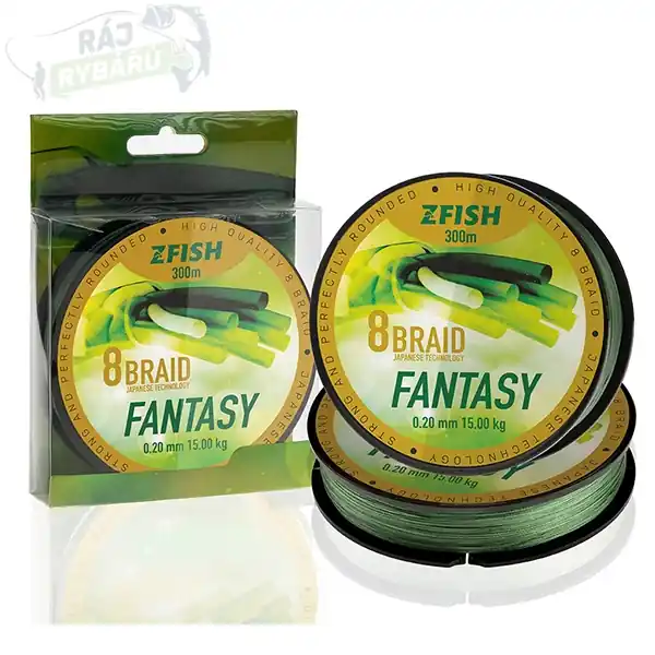 ZFISH - Šnůra Fantasy 8-Braid 300m Kup Teď
