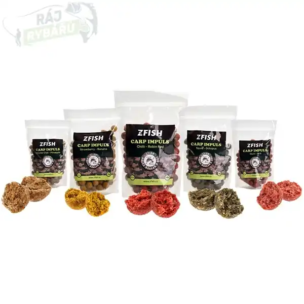 ZFISH - Boilie Carp Impuls 20mm 250g Výprodej