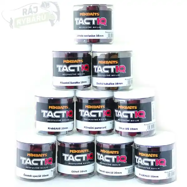 Expresní Doručení MIKBAITS - Rozpustné boilie TactiQ 20mm 250ml