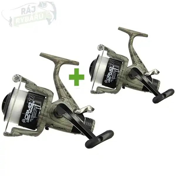Víkendová Akce ANGLING PURSUITS - Naviják Carp Runner Camo 60 AKCE 1+1 ZDARMA!