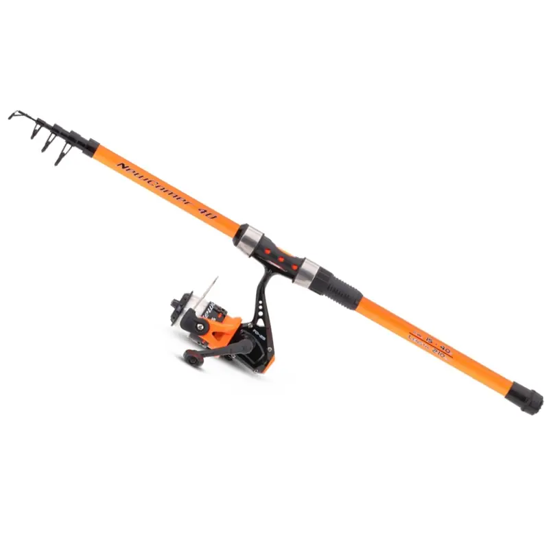 SAENGER - Rybářsky prut s navijákem Newcomer II 2,1m Tele 15-40g Akční Cena