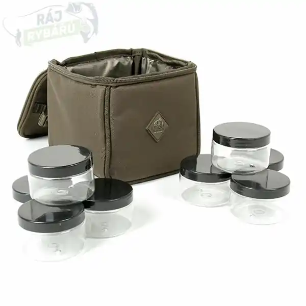 Nová Kolekce NASH - Pouzdro na nástrahy Hookbait Pouch 8 Pot