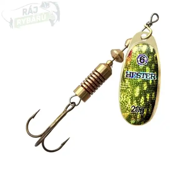 HESTER FISHING - Rotační třpytka Ospray Pike Výprodej