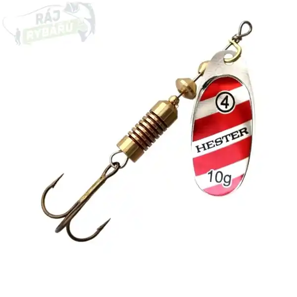 HESTER FISHING - Rotační třpytka Ospray Red Stripe Objednat Nyní