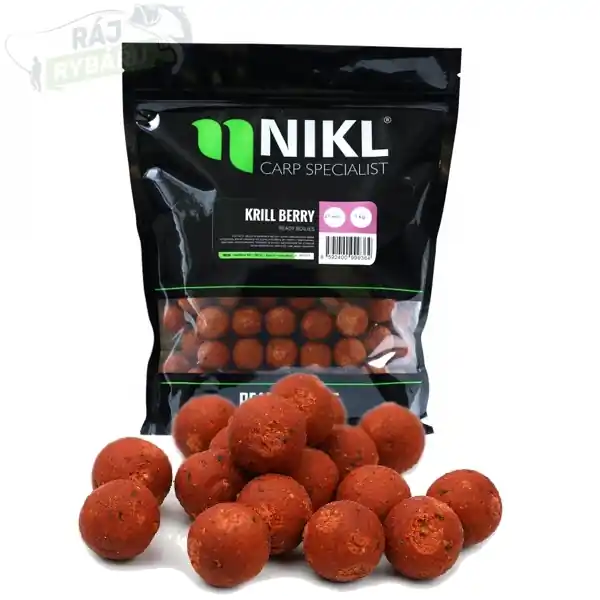NIKL - Ready boilie KrillBerry Rychlé Dodání