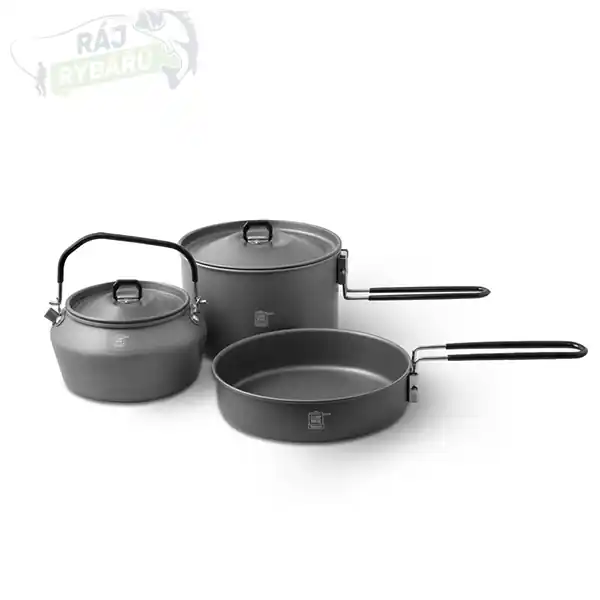 DELPHIN - Sada nádobí CampWARE 3v1 Levný