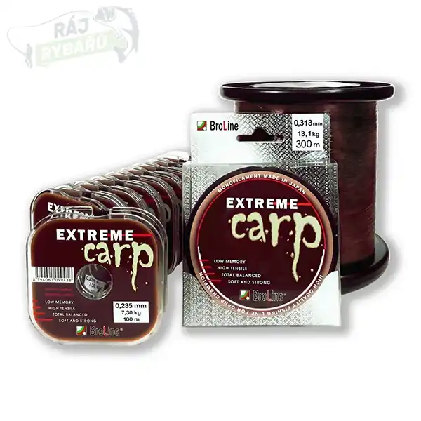 Výhodná Nabídka BROLINE - Vlasec EXTREME Carp 600m
