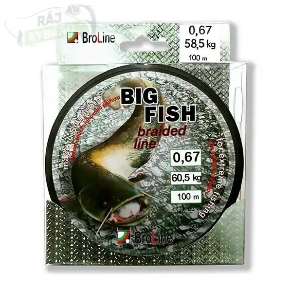 Horká Nabídka BROLINE - Šňůra na sumce BIG FISH