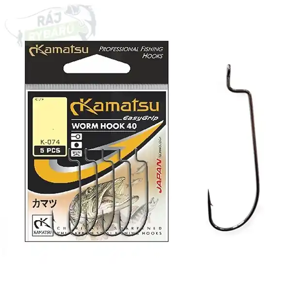 KAMATSU - Háček Warm Hook 40 5ks Vysoce Kvalitní