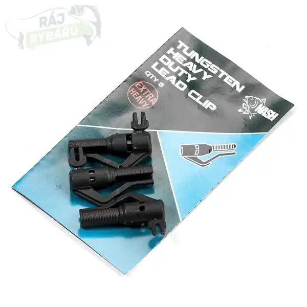 Objednat Nyní NASH - Závěsky Tungsten Heavy Duty Lead Clip 8ks