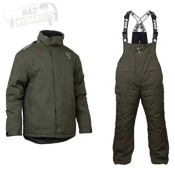 Novinka FOX - Zimní oblek Green Silver Winter Suit