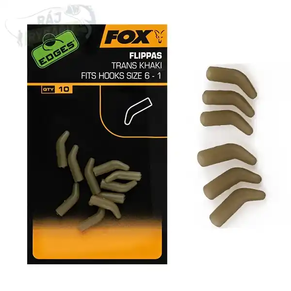 Odeslání Ihned FOX - Rovnátka Edges Flippas Trans Khaki 10ks