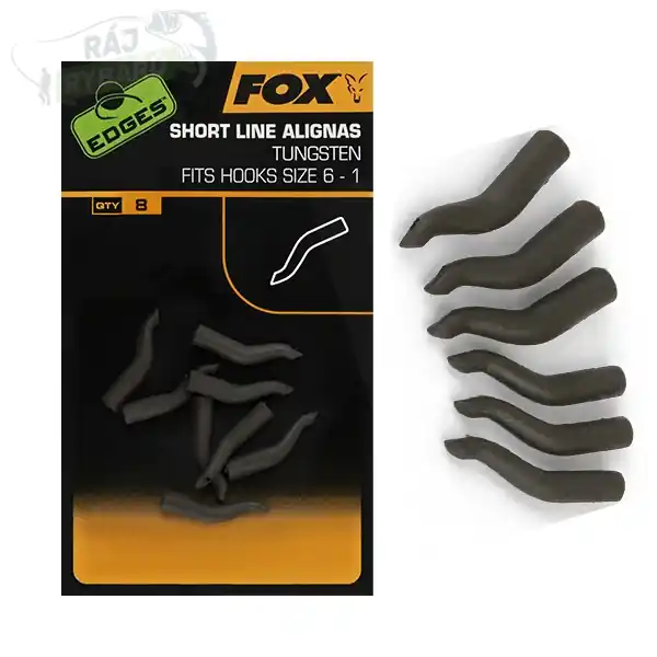 Finální Výprodej FOX - Rovnátka Edges Line Alignas Tungsten 10ks