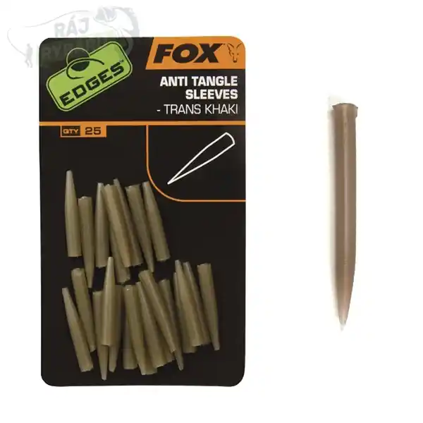 Zlevněný FOX - Převleky proti zamotání Edges Anti Tangle Sleeves 25ks