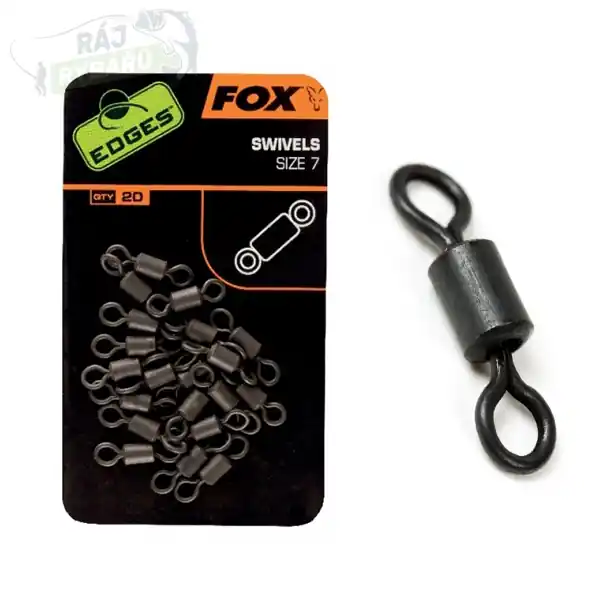 Přímo Od Výrobce FOX - Obratlíky Edges Swivels 20ks