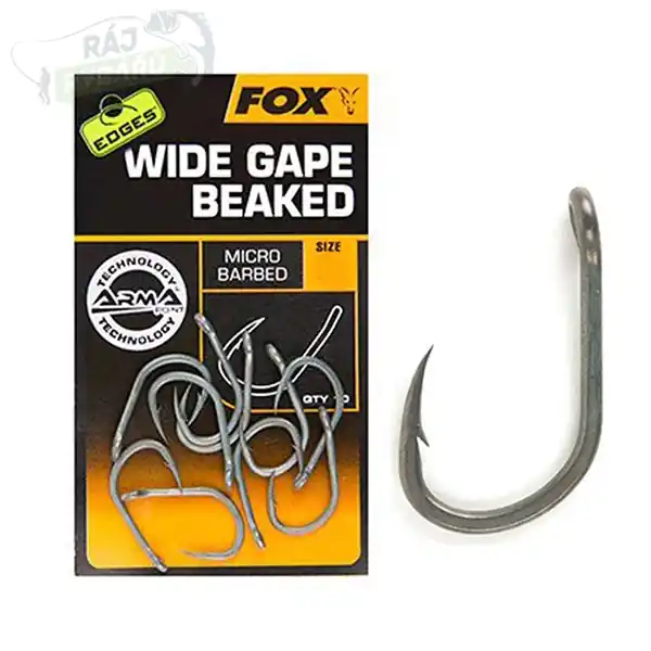 Sezónní Sleva FOX - Háčky Edges Wide Gape Beaked 10ks