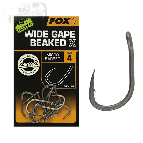 FOX - Háčky Edges Wide Gape Beaked X 10ks Omezená Nabídka