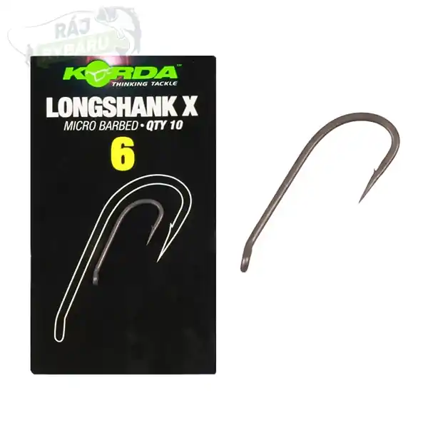 Cenově Výhodný KORDA - Háčky Long Shank X 10ks