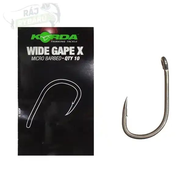 KORDA - Háčky Wide Gape X 10ks Akční Cena
