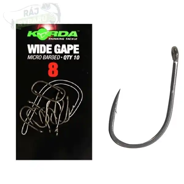 KORDA - Háčky Wide Gape 10ks Hit Sezóny