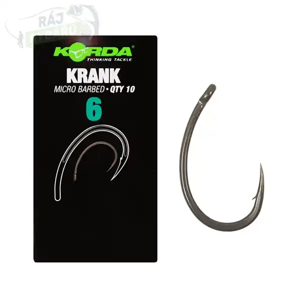 KORDA - Háčky Krank 10ks Sleva