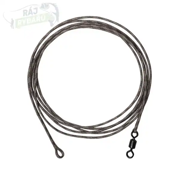 DELPHIN - Návazec THE END Leadcore + Swivel 3ks Top Prodej