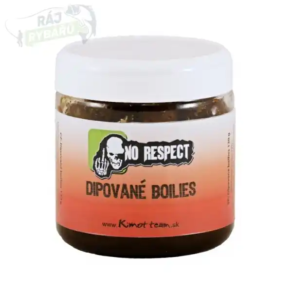 NO RESPECT - Dipované boilies RR 150g 24mm Novinka