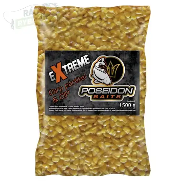 POSEIDON BAITS - Vařená kukuřice v dipu 1,5kg Nejlepší Volba